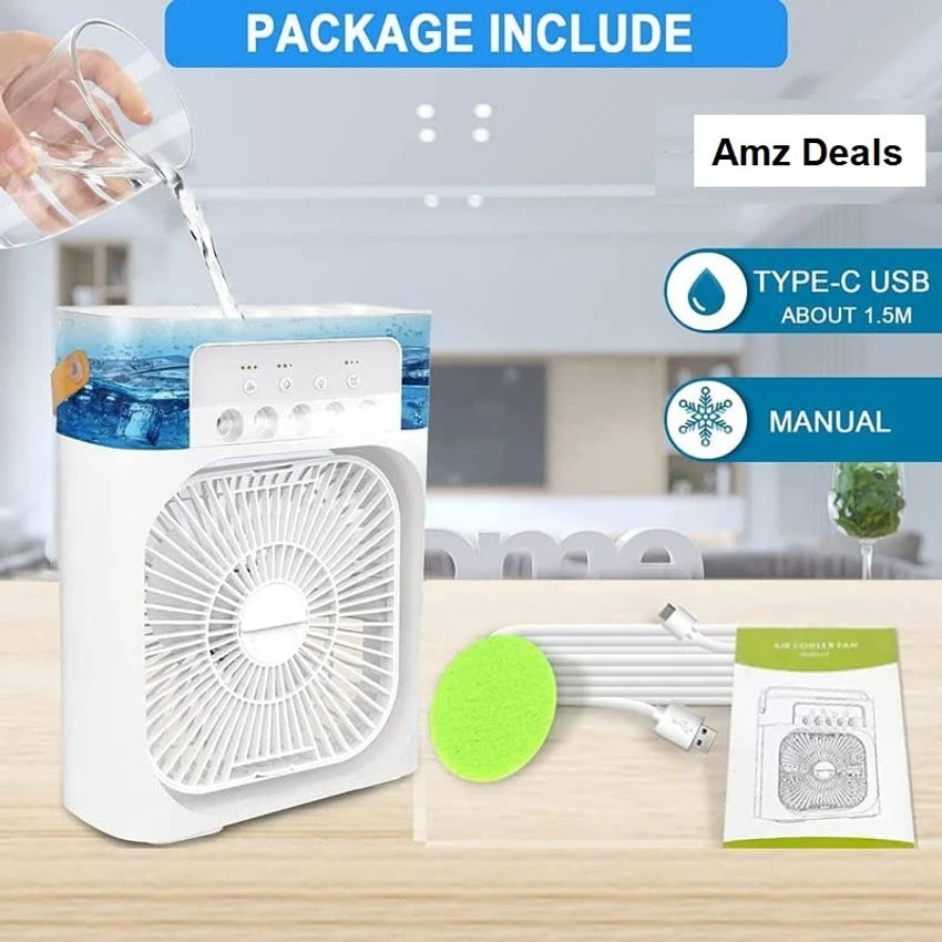 3-in-1 air conditioner - Cool, Refresh, Humidifier!
