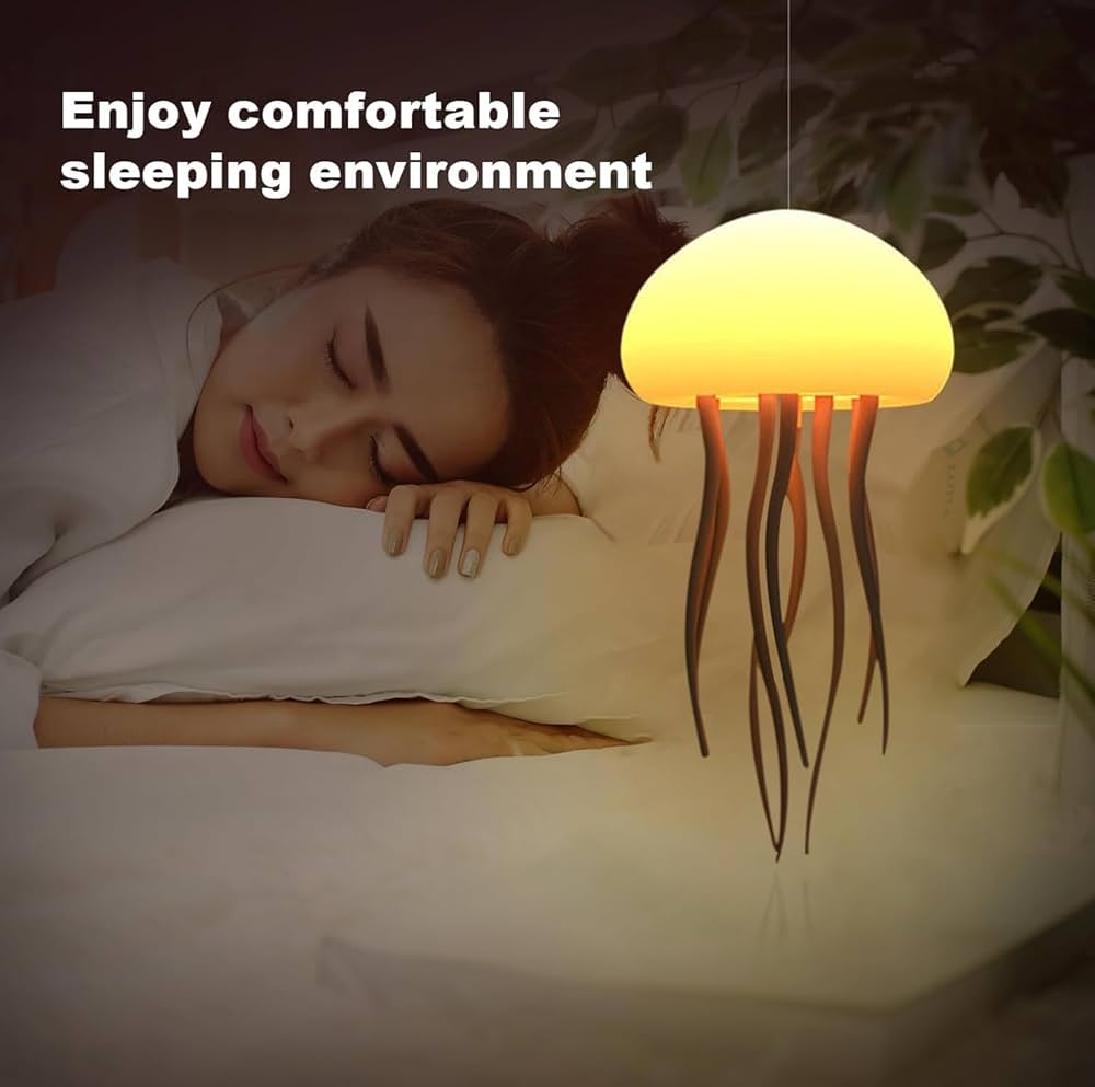 🌟🐙Magical voice controlled jellyfish night light!