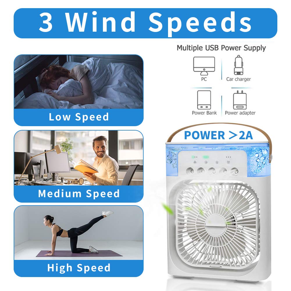 3-in-1 air conditioner - Cool, Refresh, Humidifier!