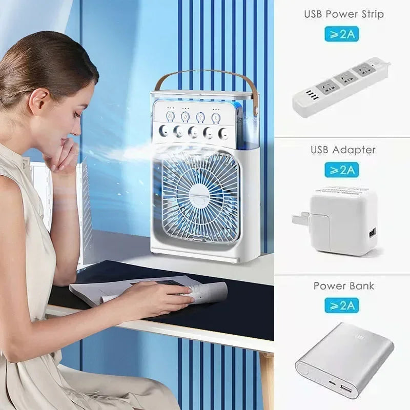 3-in-1 air conditioner - Cool, Refresh, Humidifier!
