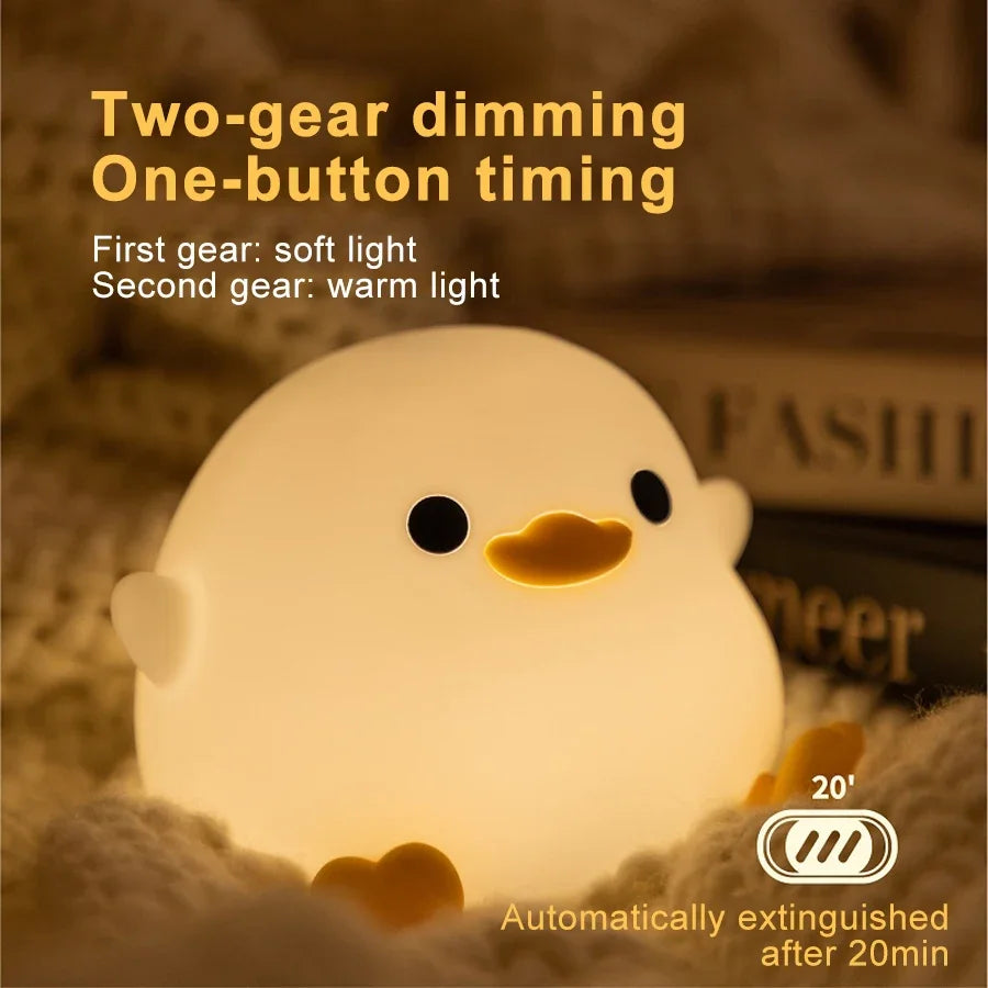 🦆 Duck Night Light – Smart night light for sweet dreams!