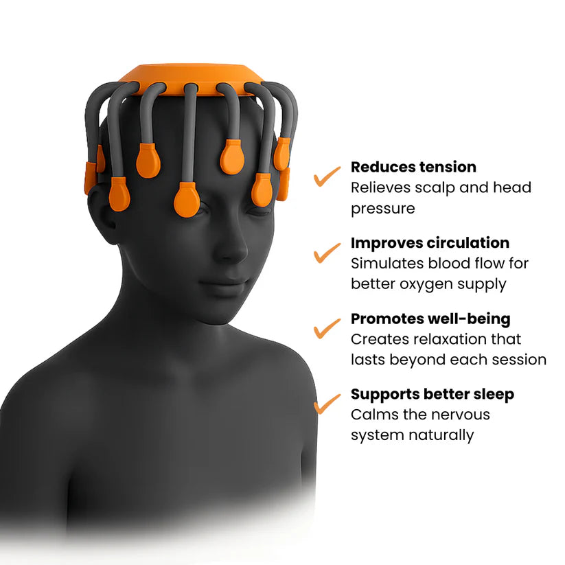 Head Massager for Migraine Relief
